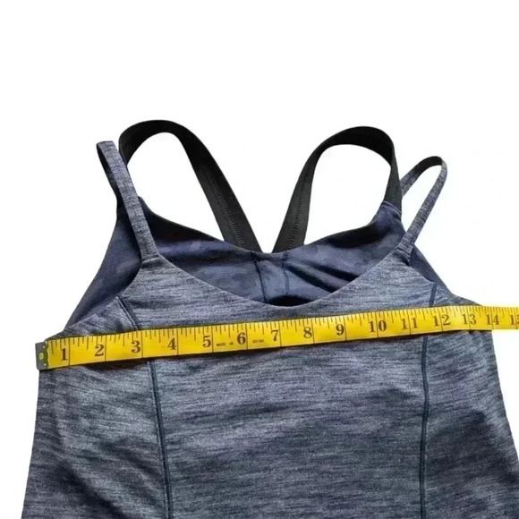 Lululemon Run For Gold Tank Navy Athletic Workout Gym Running 6/15 Women's 6 - Picture 9 of 11